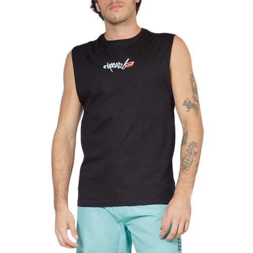 Regata Masculina Rip Curl Script Muscle Signature GM-Preto-0002MTK- -4-